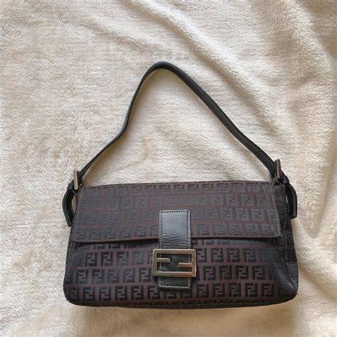 fendi baguette black vintage|fendi mini baguette.